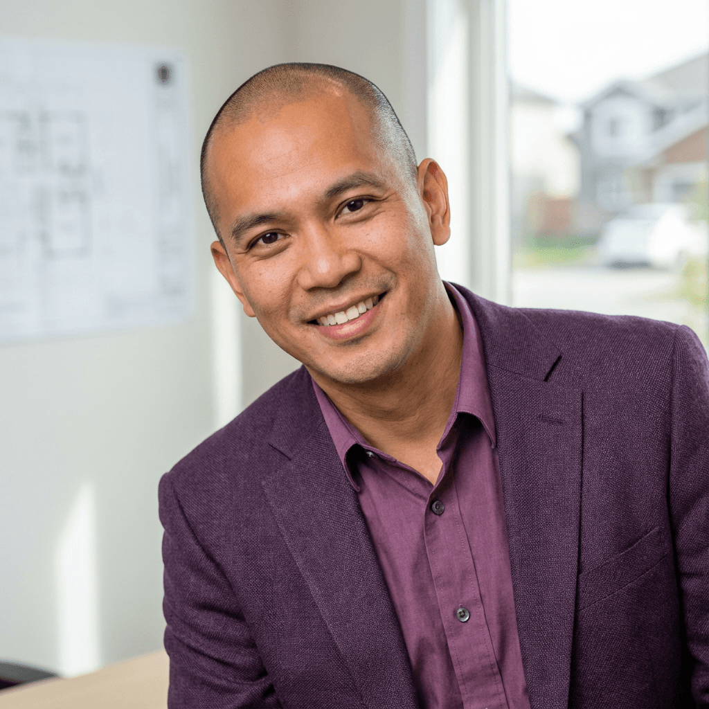 Derek Wong with a friendly approachable smile
